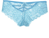 Thumbnail for your product : Wet Seal Caged Back Floral Boyshorts