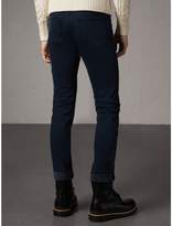 Thumbnail for your product : Burberry Straight Fit Indigo Stretch Jeans