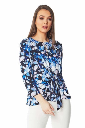 navy blue evening tops