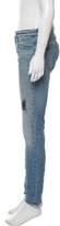 Thumbnail for your product : IRO Mid-Rise Distressed Jeans blue Mid-Rise Distressed Jeans