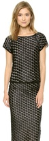 Thumbnail for your product : Alice + Olivia Connelly Embellished Top
