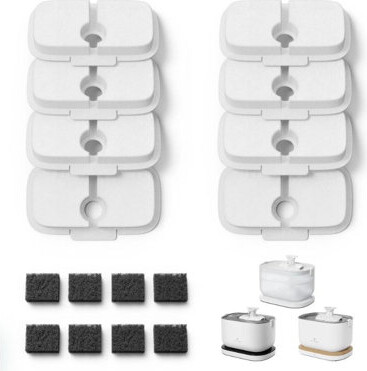 PETLIBRO Dockstream Water Fountain Replacement Filter, 8 count