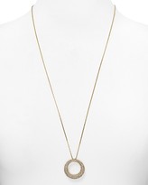 Thumbnail for your product : Michael Kors Long Pavé Pendant Necklace, 28"