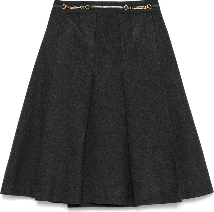 Céline Pre-Owned 1990s Wool Skirt