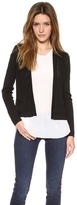 Thumbnail for your product : Milly Chain Trim Cardigan