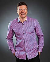 Thumbnail for your product : Ben Sherman Satin Stripe Shirt Regular