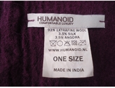 Thumbnail for your product : Humanoid Burgundy Wool Scarf
