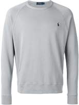 Thumbnail for your product : Polo Ralph Lauren logo raglan jumper