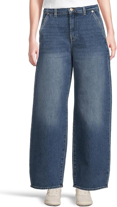 7 For All Mankind Bonnie Trouser Women's Jeans Explorer : 29 30, Cotton/Denim/Elastane