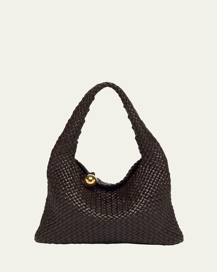 Bottega Veneta Tosca Intreccio Leather Shoulder Bag