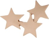 Thumbnail for your product : Kismet by Milka 14kt rose gold Struck Triple Star stud