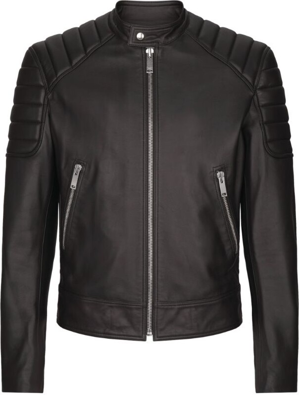 Sandro Leather Biker Jacket - ShopStyle