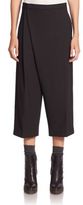 Thumbnail for your product : Brunello Cucinelli Cropped Wool Pants