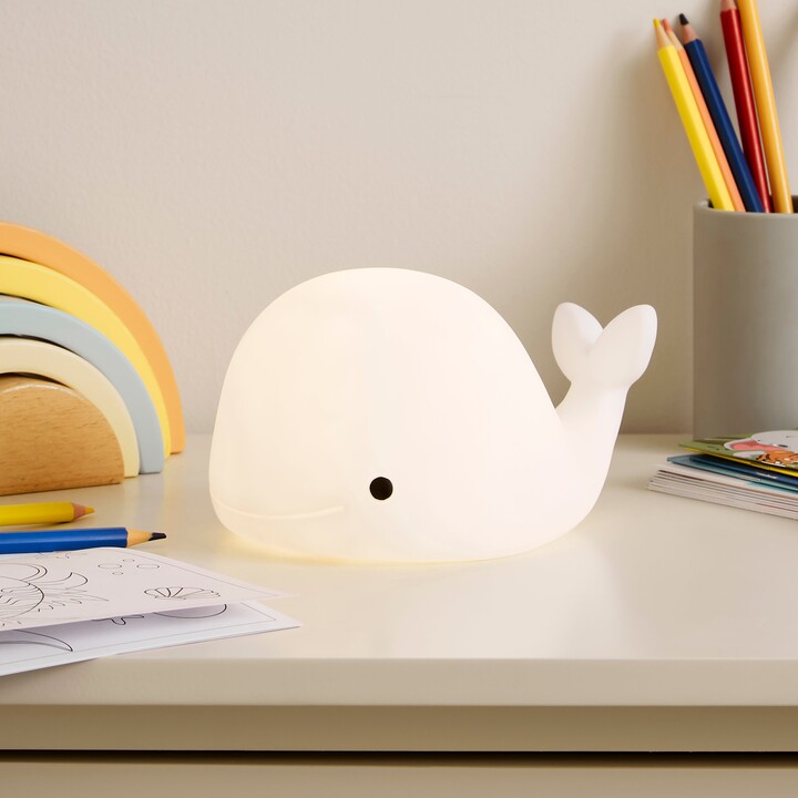 Dunelm Whale LED Night Light White ShopStyle