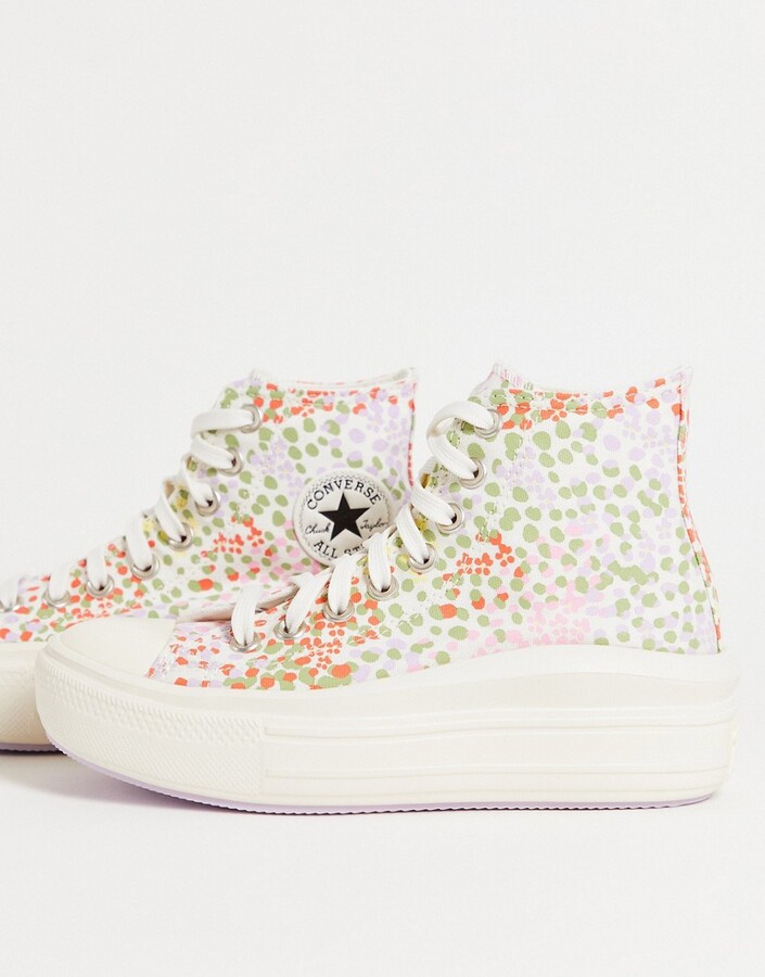 ditsy floral converse