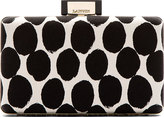 Thumbnail for your product : Lanvin Ivory & Black Spotted Box Clutch