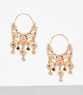 Thumbnail for your product : LOFT Filigree Statement Hoop Earrings