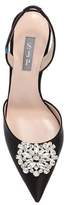 Thumbnail for your product : Sarah Jessica Parker 90mm Sana Embellished Satin Sling Backs