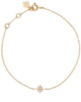 Thumbnail for your product : Feidt Paris 18kt Yellow Gold Diamond Sun Bracelet