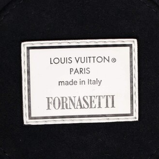 Louis Vuitton x Fornasetti Cannes Black/White in Printed Patent