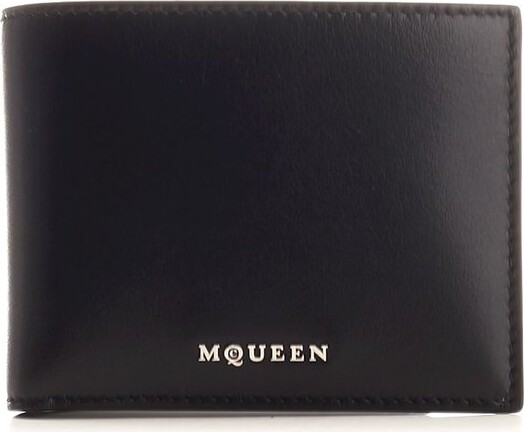 Alexander McQueen Logo Printed Bi-Fold Wallet