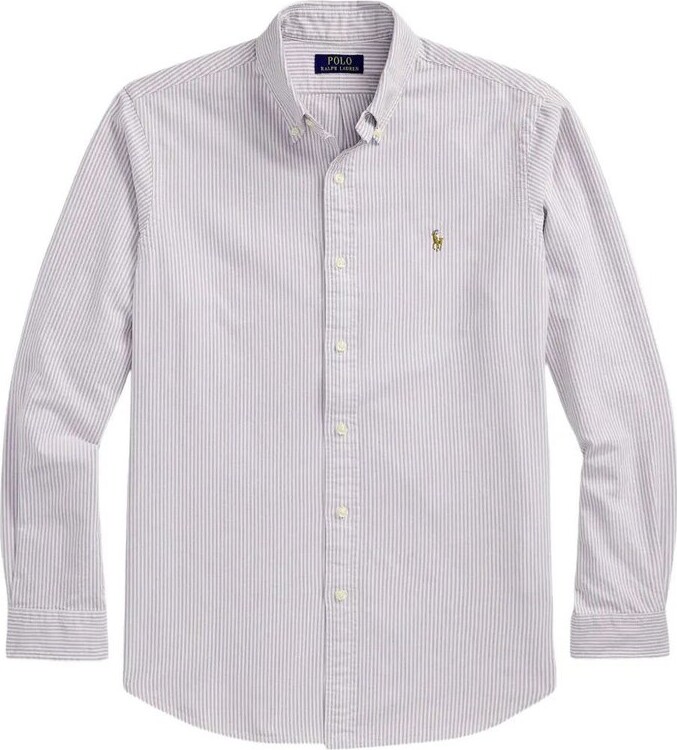 Polo Ralph Lauren Custom Fit Striped Oxford Shirt