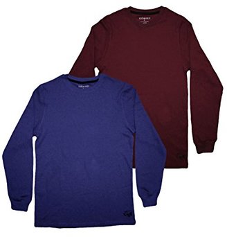 (Pack of 2)Ecko Unltd Youth uperior Quality Crew-Neck Long Sleeve Shirt S