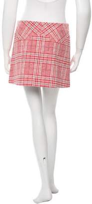 Thakoon Printed A-Line Skirt