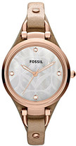 Thumbnail for your product : Mother of Pearl Fossil womens watch ES3151