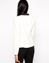 Thumbnail for your product : Kardashian Kollection at Lipsy Contrast Tailored Blazer