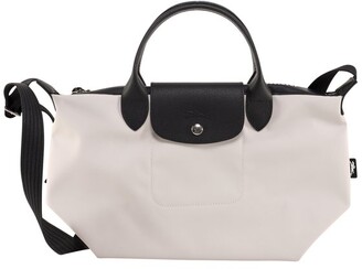 longchamp white bolsa