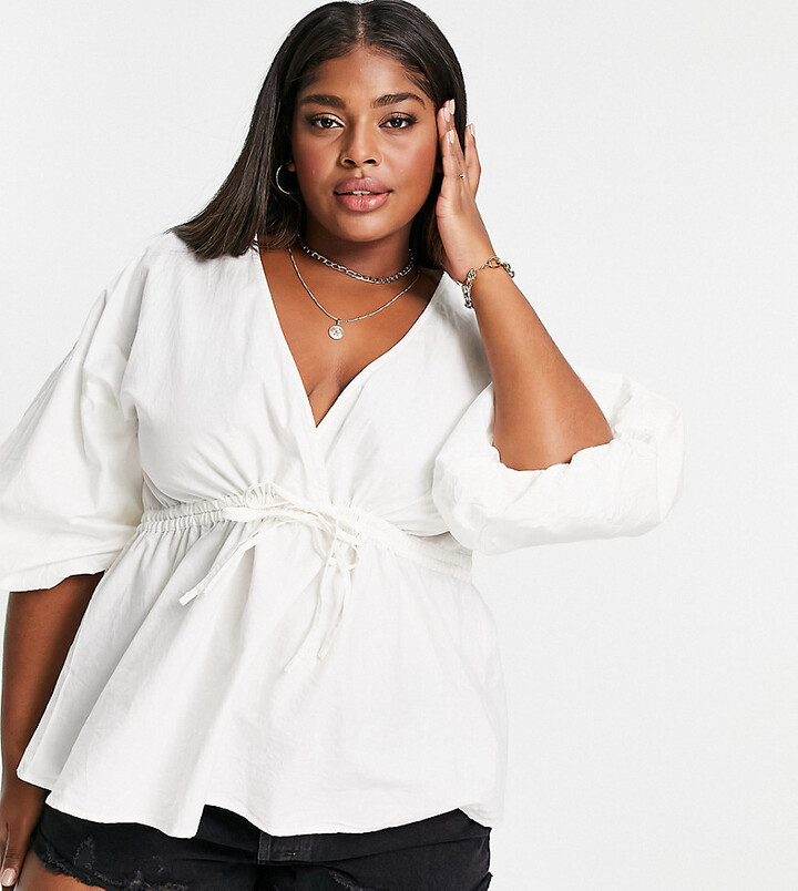 ivory plus size tops