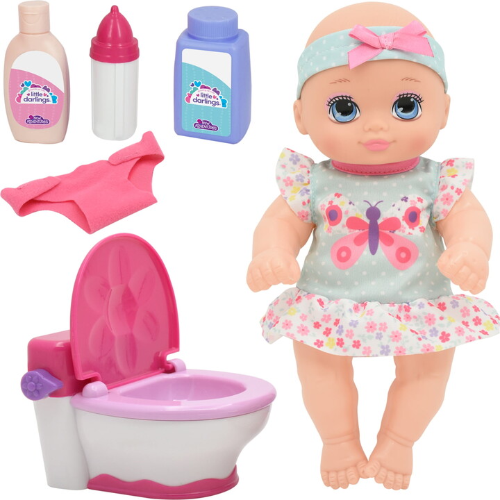 Little Darlings New Adventures It's My Potty 10 Inch Doll with Potty Chair