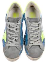 Thumbnail for your product : Golden Goose Leather Distressed Sneakers