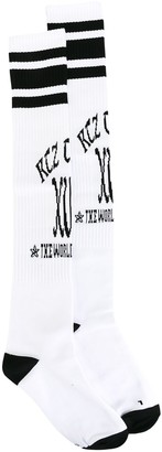 Kokon To Zai Logo Print Socks