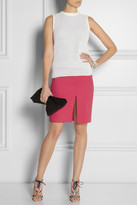 Thumbnail for your product : Moschino Wool and cotton-blend skirt