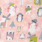 Thumbnail for your product : Trend Lab Snow Pals Deluxe Flannel Fitted Crib Sheet