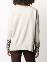Thumbnail for your product : Etro Floral-Cuff Sweater