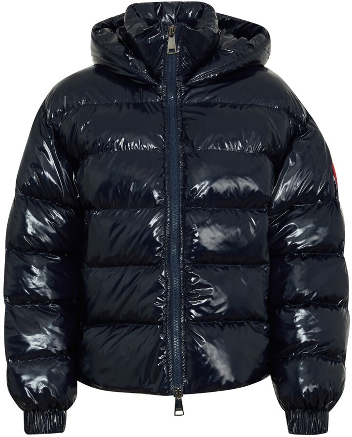 XUMU - Hardknud Downsized, Glossy Quilted Hooded Puffer Jacket - ShopStyle