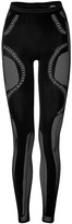 Thumbnail for your product : McQ Mesh-Paneled Leggings