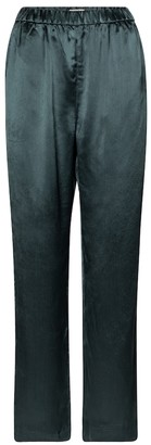 wide leg cotton lounge pants