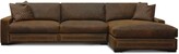 Thumbnail for your product : Downtown Cowboy Top Grain Leather Sectional with Chaise