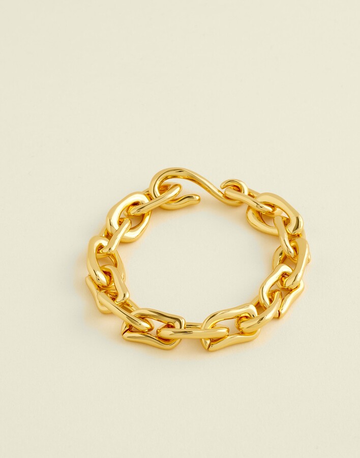 Madewell The Elevated Collection Elevated Sculpted Chunky Chain Bracelet