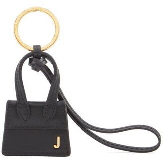 Jacquemus The Chiquito Leather Key Ring - Black