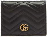 Thumbnail for your product : Gucci GG Marmont Quilted-leather Wallet - Black