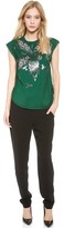 Thumbnail for your product : By Malene Birger Batiluka Embellished Top