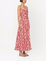 Thumbnail for your product : Miu Miu Floral-Print Silk Dress
