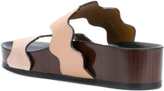 Chloé chunky sole slides