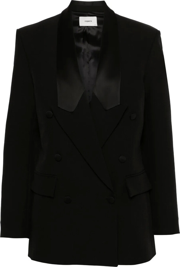 Coperni Double-Breasted Tailored Jacket - ShopStyle Blazers