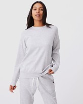 Thumbnail for your product : Cotton On Body Active - Women's Grey Sweats - Lifestyle Long Sleeve Crew Top - Size M at The Iconic